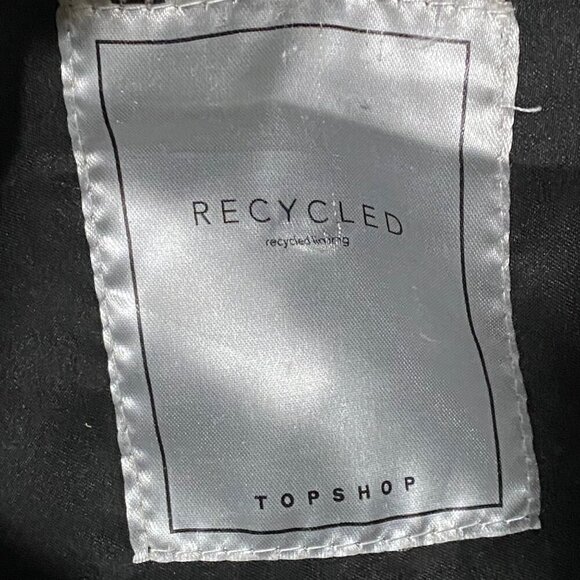 TopShop Nylon and Net Messenger Bag in Black - Picture 8 of 8